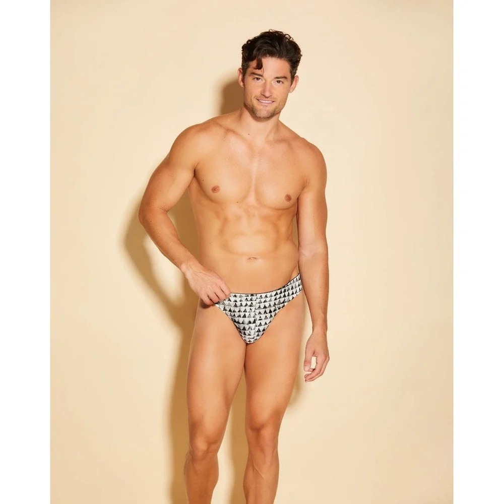 Men's Luxury Lace G-String Thong Soft‎ Stretch Designer Underwear Bold & Sexy S